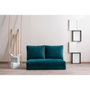 Atelier Del Sofa Sofá-Cama de 2 Plazas Verde Petróleo